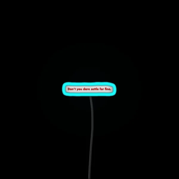 Settling RGB Neon Sign