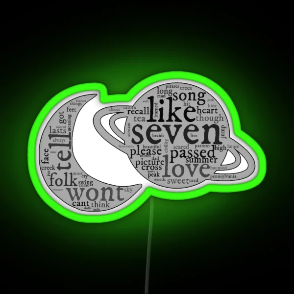 Seven Folklore Led RGB Neon Sign