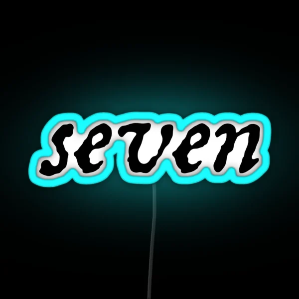 Seven Folklore Taylor Swift RGB Neon Sign