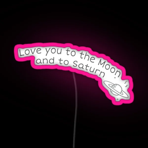 Seven Lyric Led RGB Neon Sign