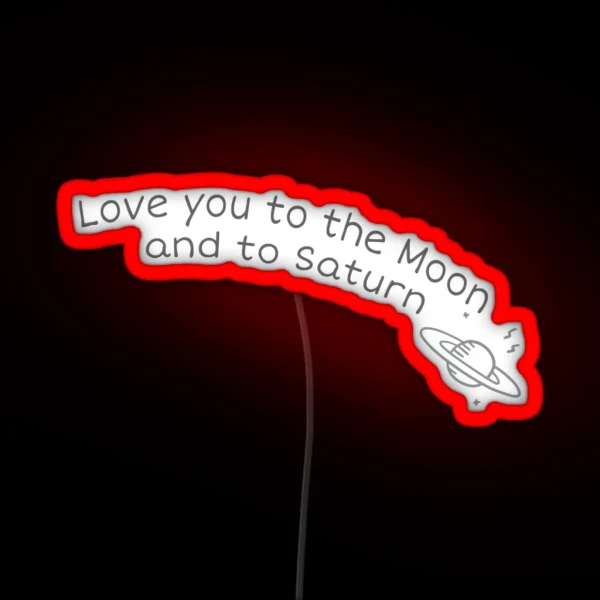 Seven Lyric Led RGB Neon Sign