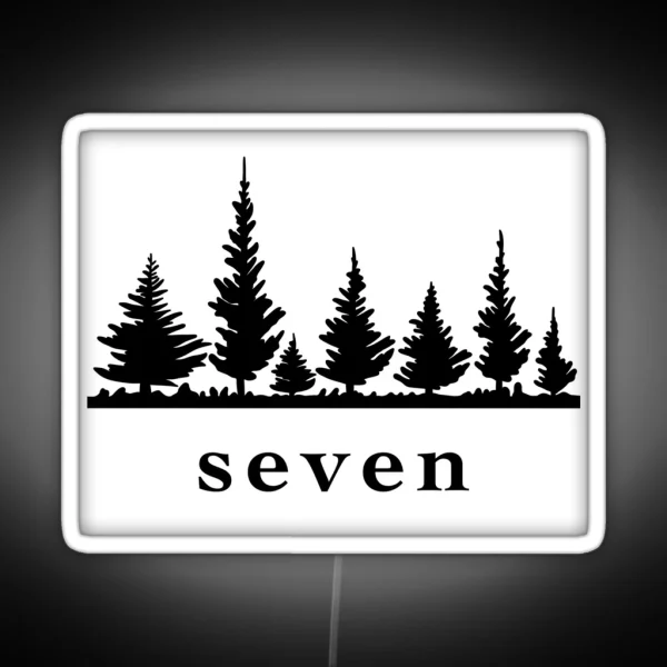Seven RGB Neon Sign