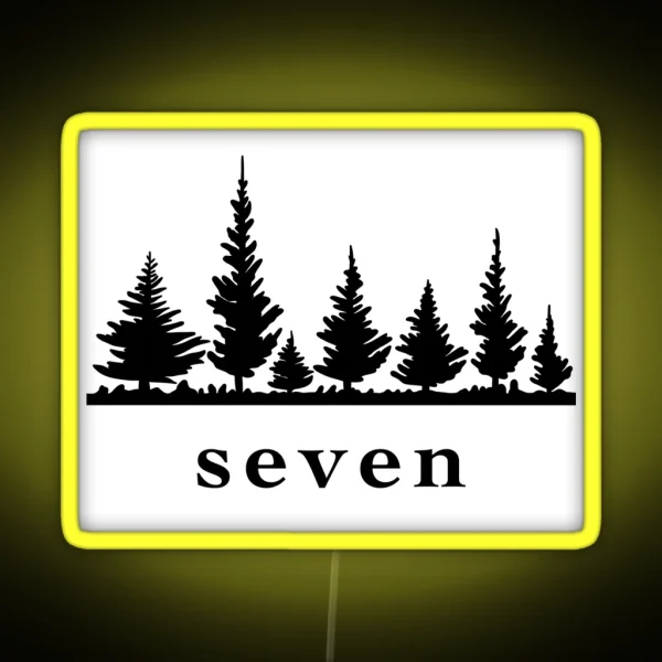 Seven RGB Neon Sign
