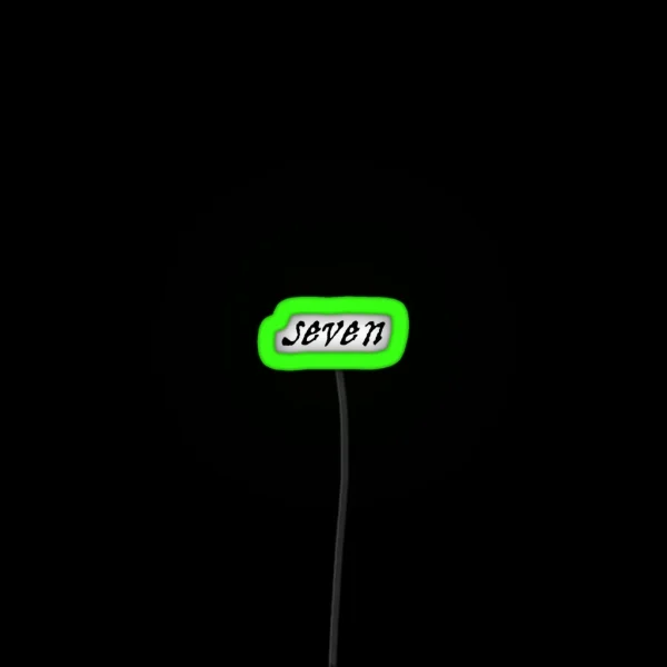 Seven RGB Neon Sign