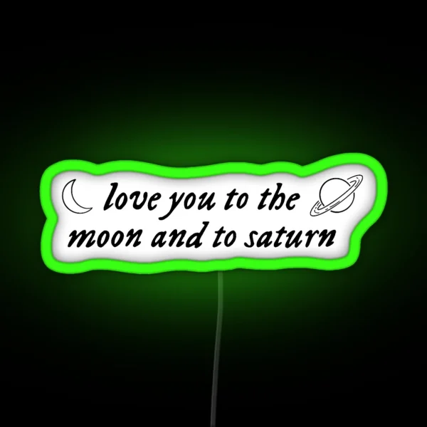 Seven RGB Neon Sign