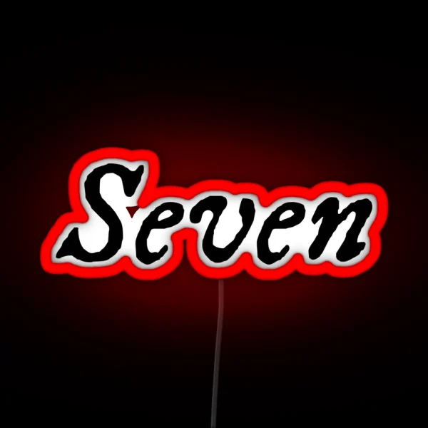 Seven Taylor Swift Folklore Lyric RGB Neon Sign