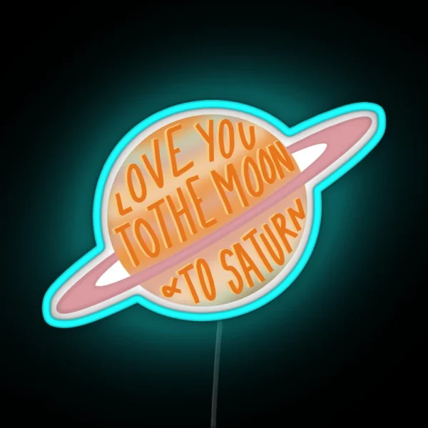 Seven Taylor Swift Folklore RGB Neon Sign