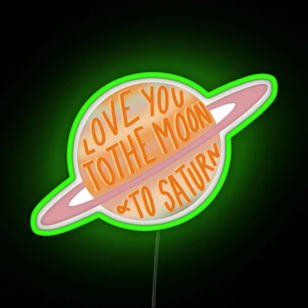 Seven Taylor Swift Folklore RGB Neon Sign
