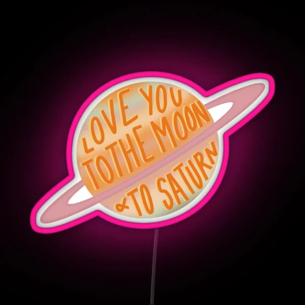 Seven Taylor Swift Folklore RGB Neon Sign