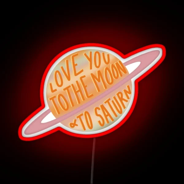 Seven Taylor Swift Folklore RGB Neon Sign