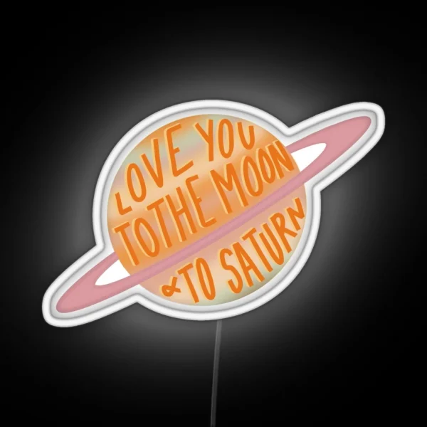 Seven Taylor Swift Folklore RGB Neon Sign
