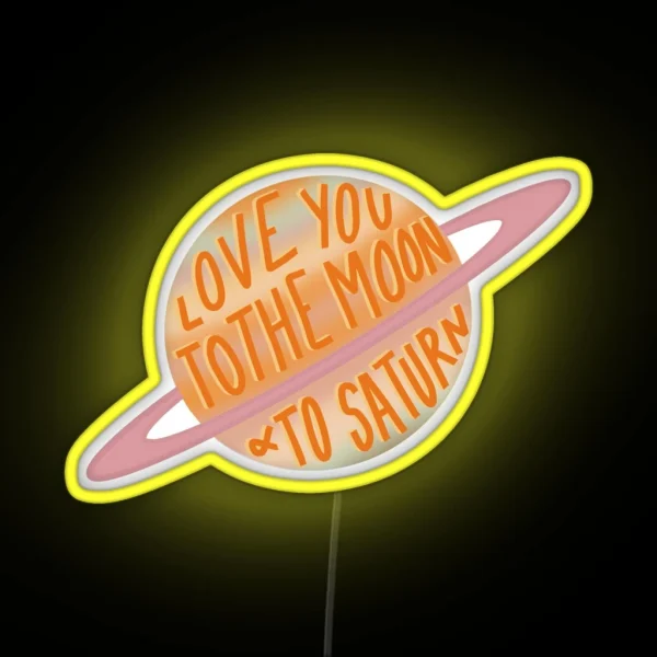 Seven Taylor Swift Folklore RGB Neon Sign