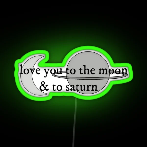 Seven Taylor Swift RGB Neon Sign