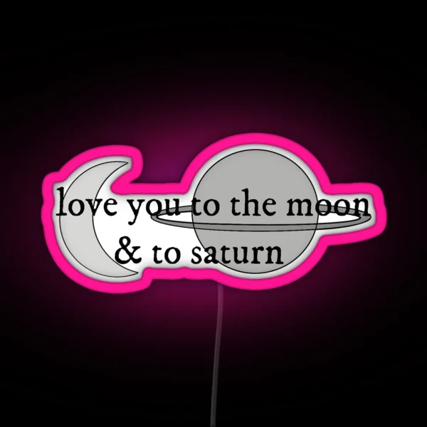 Seven Taylor Swift RGB Neon Sign