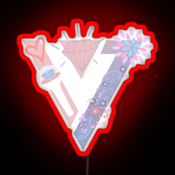 Seventeen Graphic Design Logo Black Version RGB Neon Sign