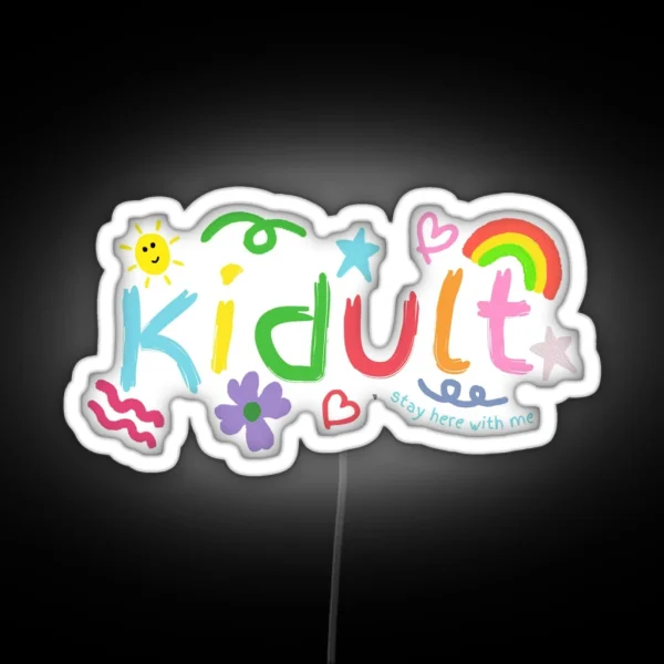 SEVENTEEN KIDULT Fingerpaint RGB Neon Sign