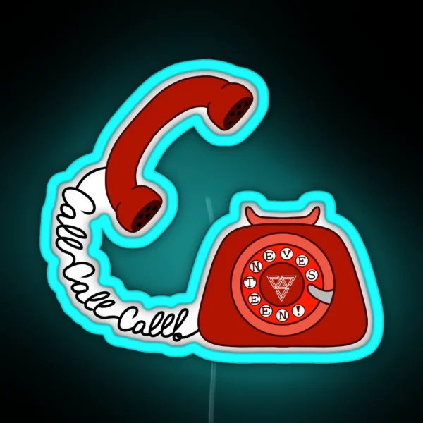 Seventeen S CALL CALL CALL RGB Neon Sign