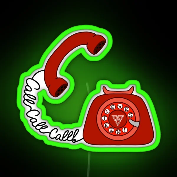 Seventeen S CALL CALL CALL RGB Neon Sign
