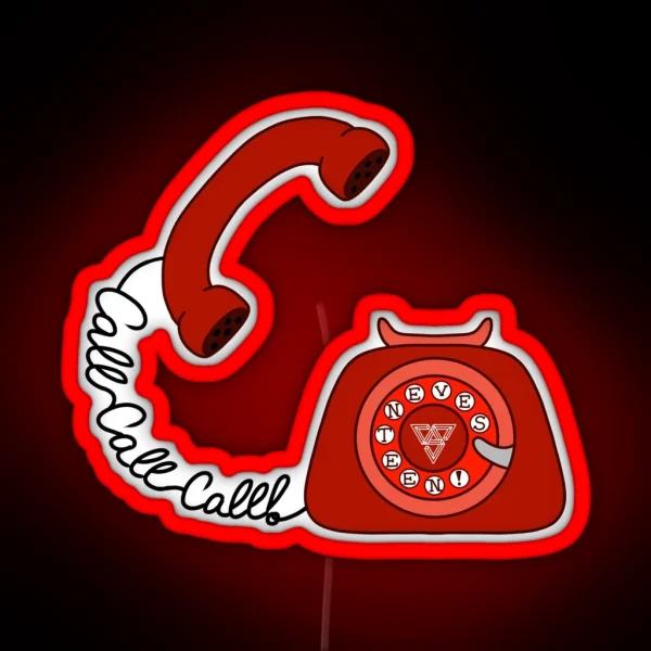 Seventeen S CALL CALL CALL RGB Neon Sign