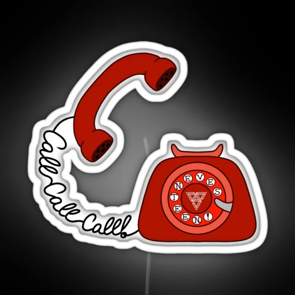 Seventeen S CALL CALL CALL RGB Neon Sign