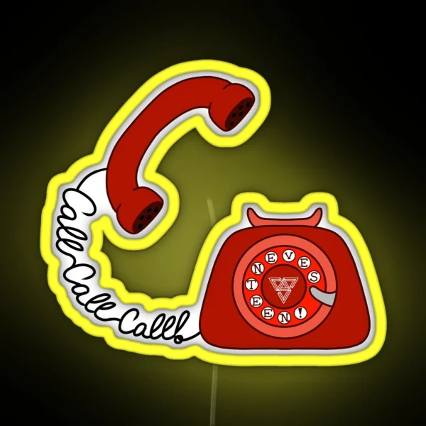 Seventeen S CALL CALL CALL RGB Neon Sign