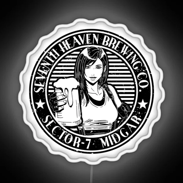 Seventh Heaven Brewing Company RGB Neon Sign