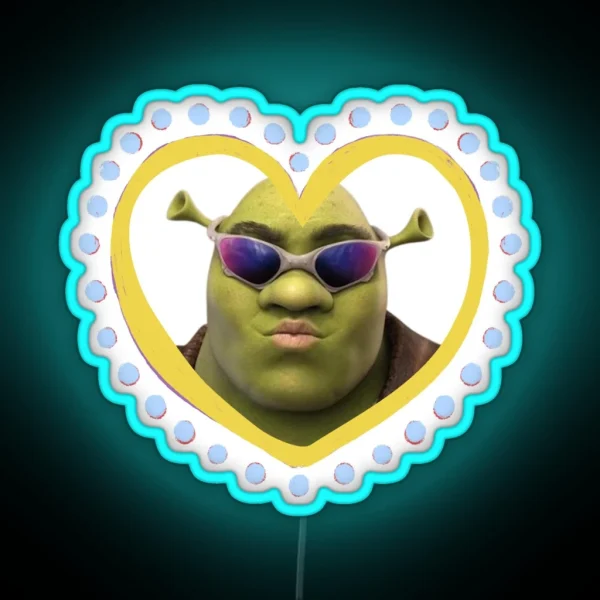 Sexy Shrek RGB Neon Sign