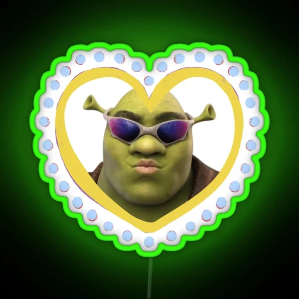 Sexy Shrek RGB Neon Sign