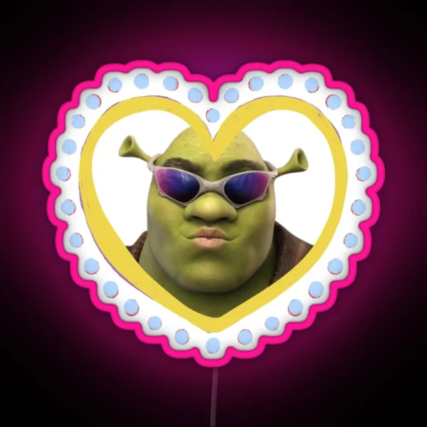 Sexy Shrek RGB Neon Sign