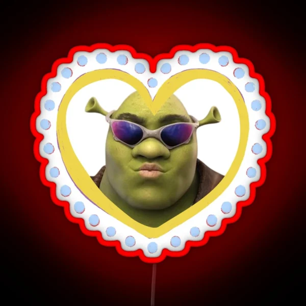Sexy Shrek RGB Neon Sign
