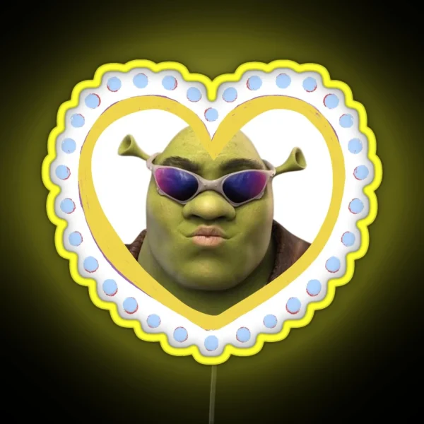Sexy Shrek RGB Neon Sign