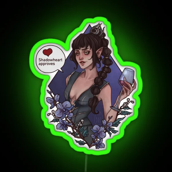 Shadowheart Is Precious RGB Neon Sign
