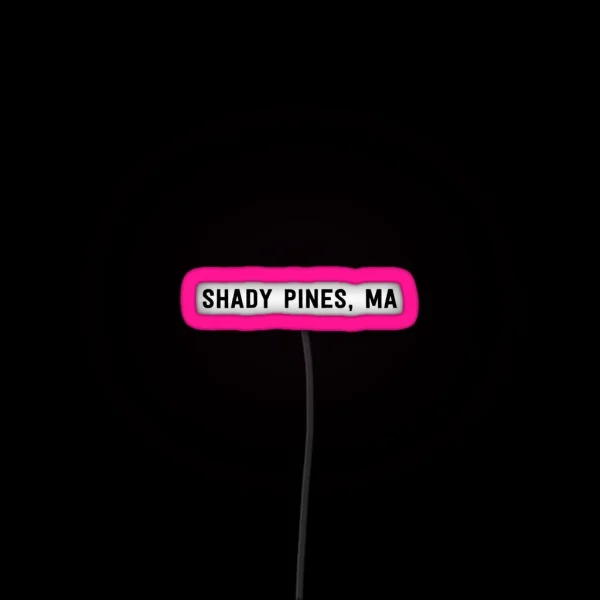 Shady Pines Ma RGB Neon Sign