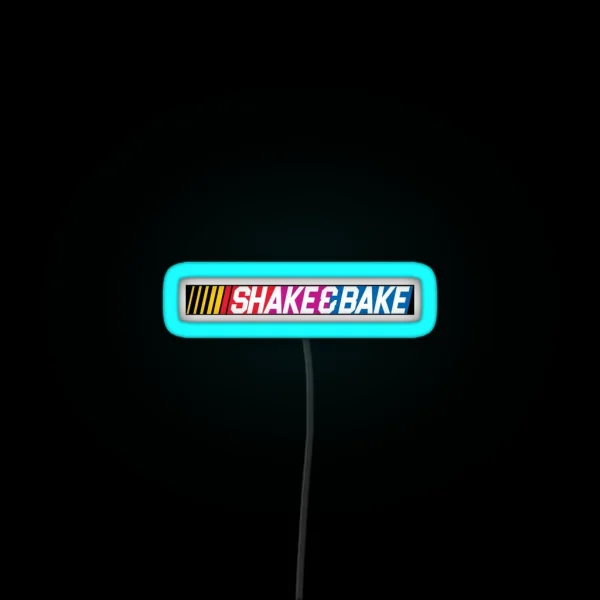 Shake And Bake Racing RGB Neon Sign