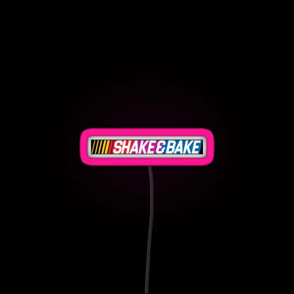 Shake And Bake Racing RGB Neon Sign