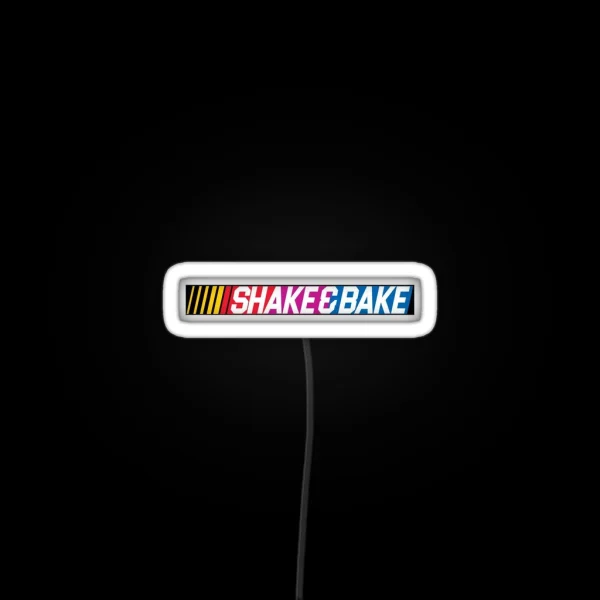 Shake And Bake Racing RGB Neon Sign