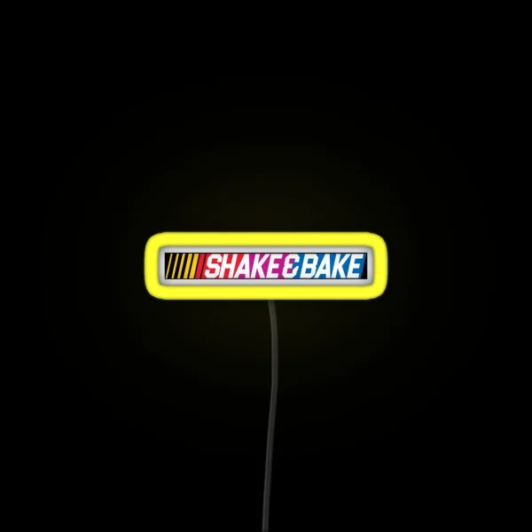 Shake And Bake Racing RGB Neon Sign