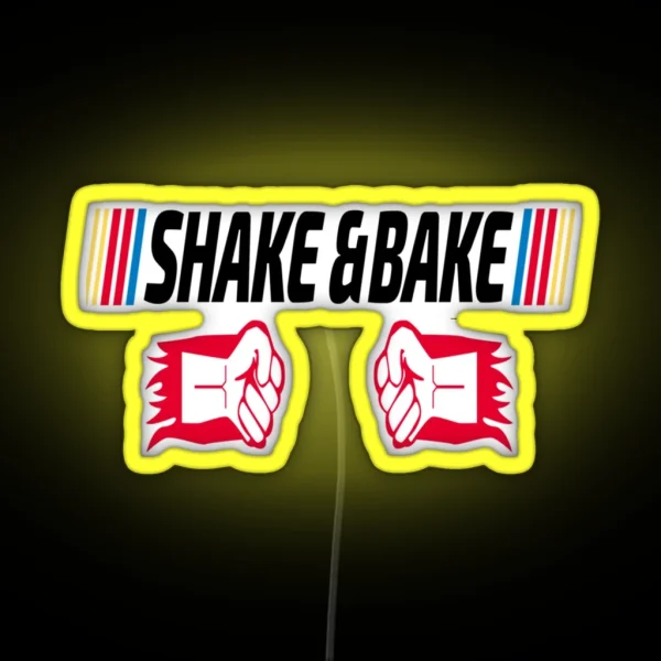 Shake And Bake RGB Neon Sign