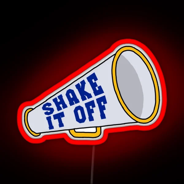 Shake It Off RGB Neon Sign