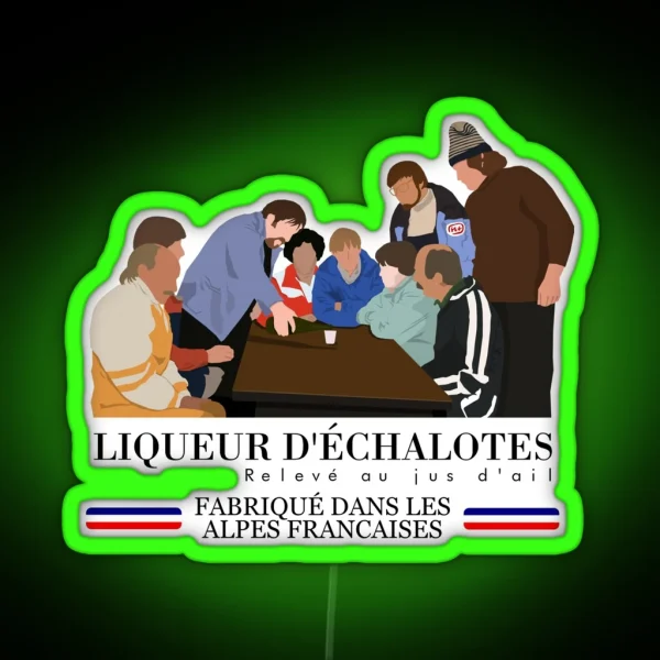 SHALLOT LIQUOR RGB Neon Sign