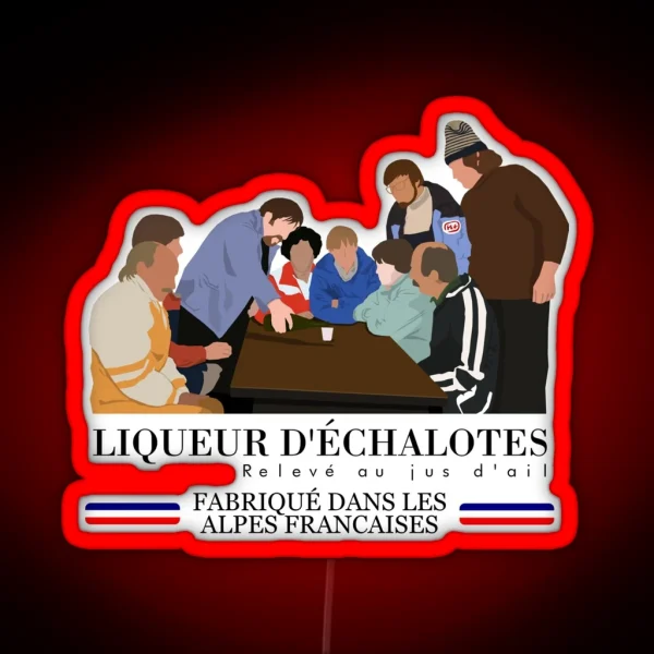 SHALLOT LIQUOR RGB Neon Sign