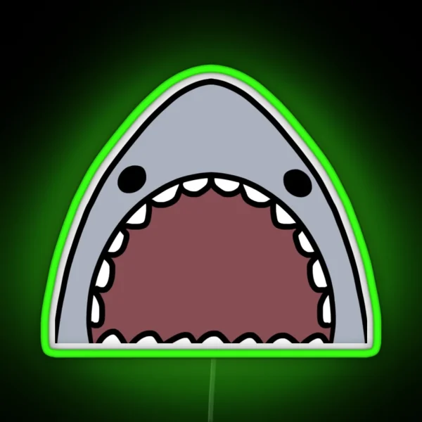 SHARK RGB Neon Sign
