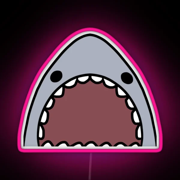 SHARK RGB Neon Sign
