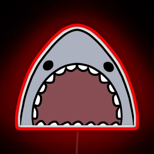 SHARK RGB Neon Sign