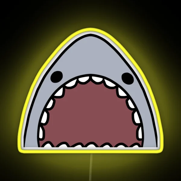 SHARK RGB Neon Sign