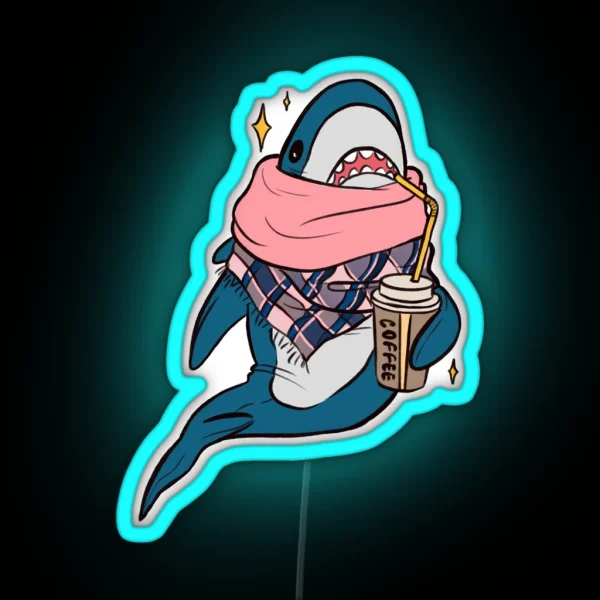 Sharkbucks RGB Neon Sign