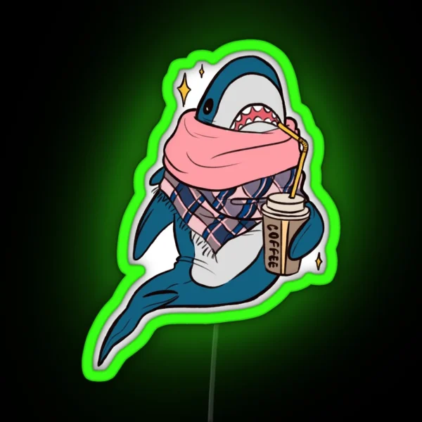 Sharkbucks RGB Neon Sign