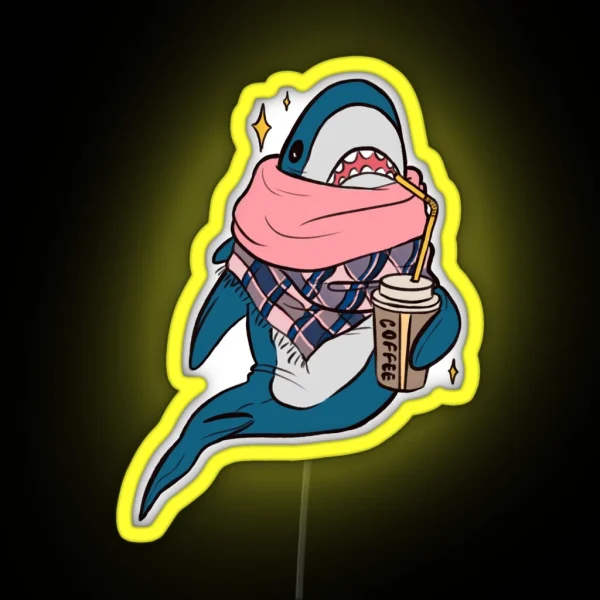 Sharkbucks RGB Neon Sign