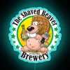 RGB illuminated Shaved Beaver Brewery neon bar pub sign decoration