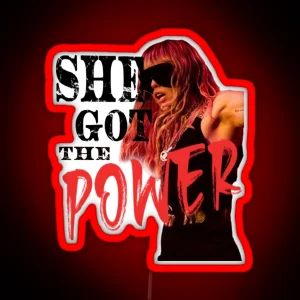 SHE GOT THE POWER RGB Neon Sign